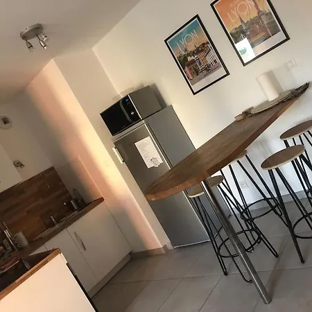 公寓 Un Balcon A Monplaisir- 4 Lits -garage - 47m2 里昂