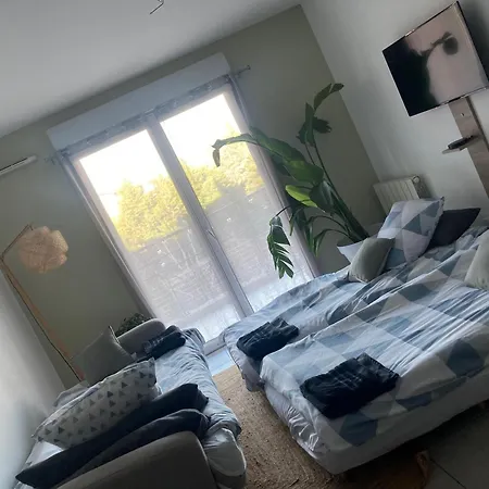 公寓 Un Balcon A Monplaisir- 4 Lits -garage - 47m2